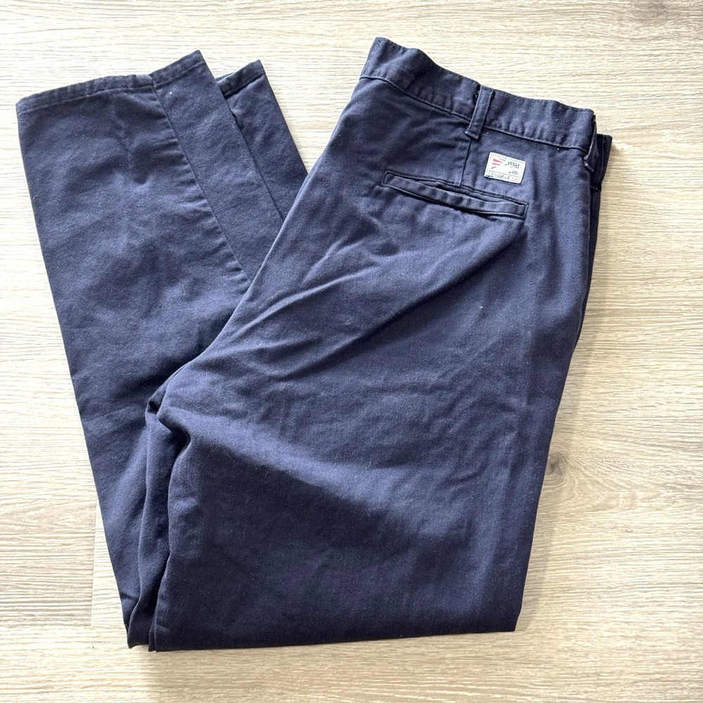 Tyndale Navy Blue FR Flame Resistant Full Cut FR Work Pants Men's Size 40x31